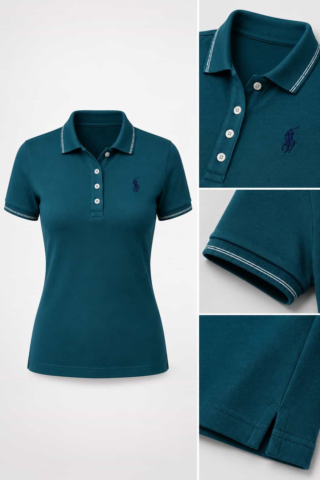 Camisueter verde marino oscuro Polo XL