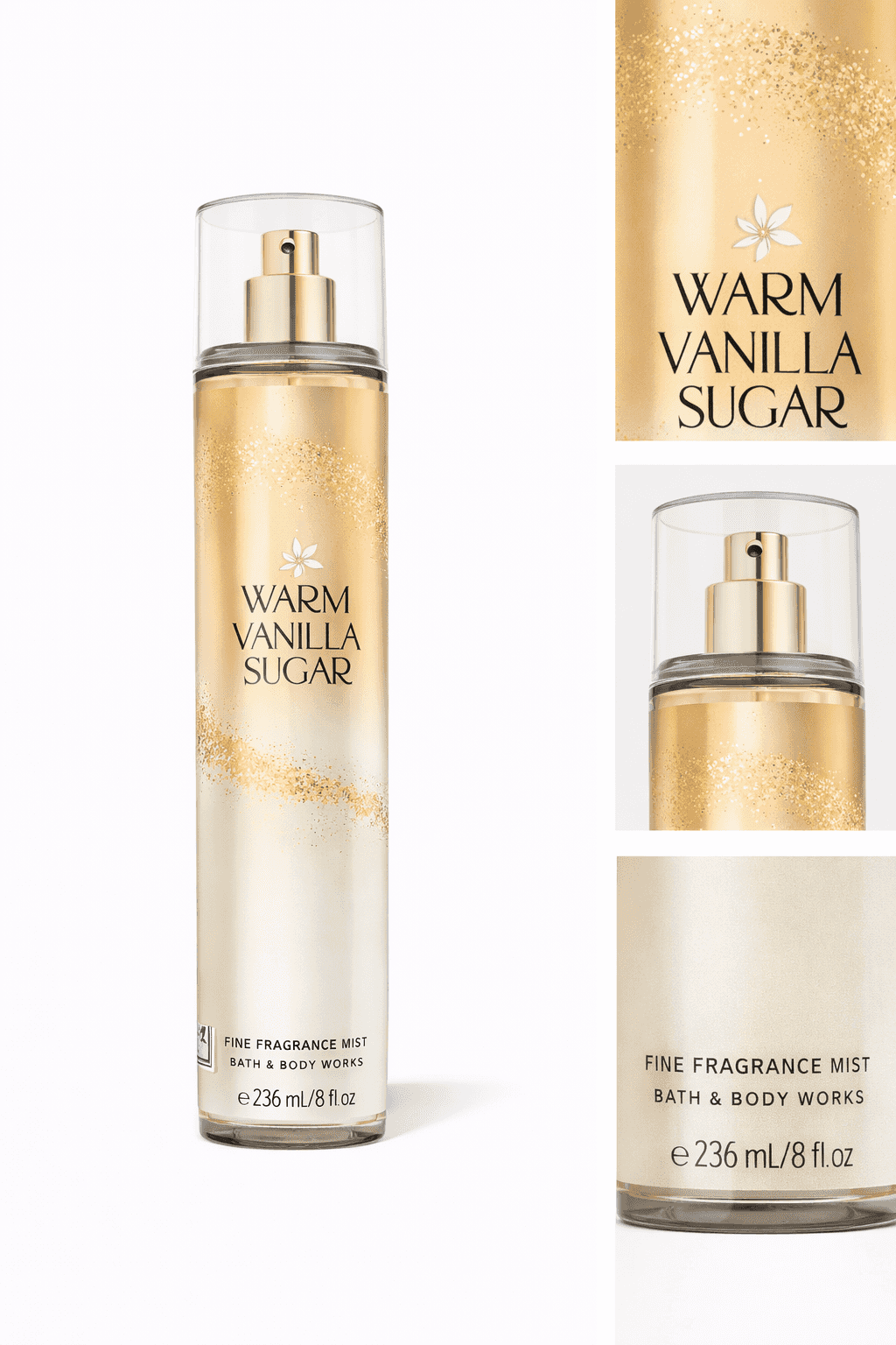 Splash Warm Vanilla Sugar Bath And Body Works