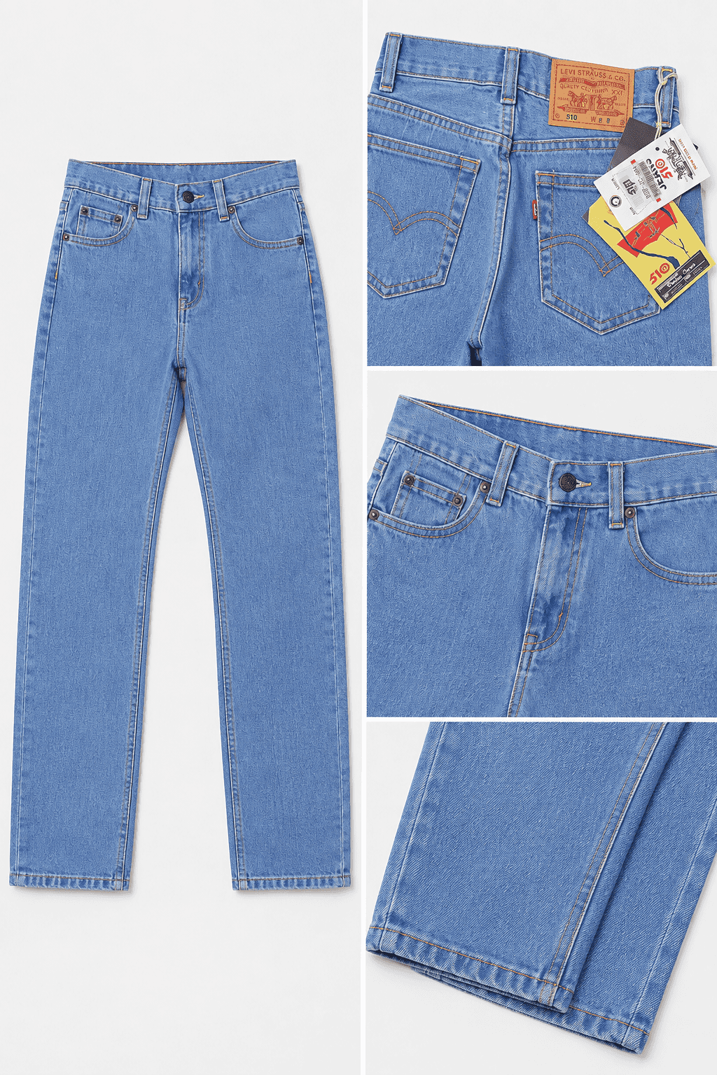 Jean azul celeste levis
